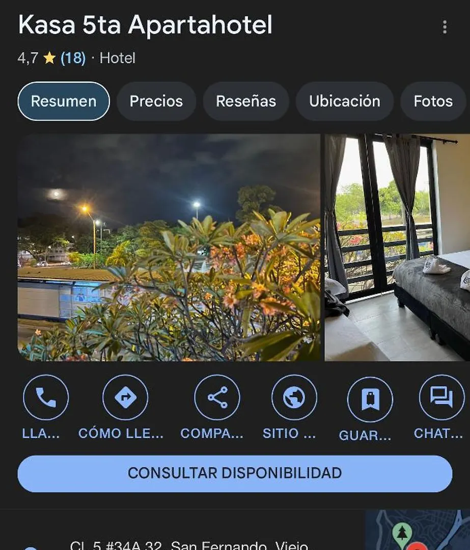 ***  Hotel Kasa 5Ta Frente Al Estadio Cali Colombia